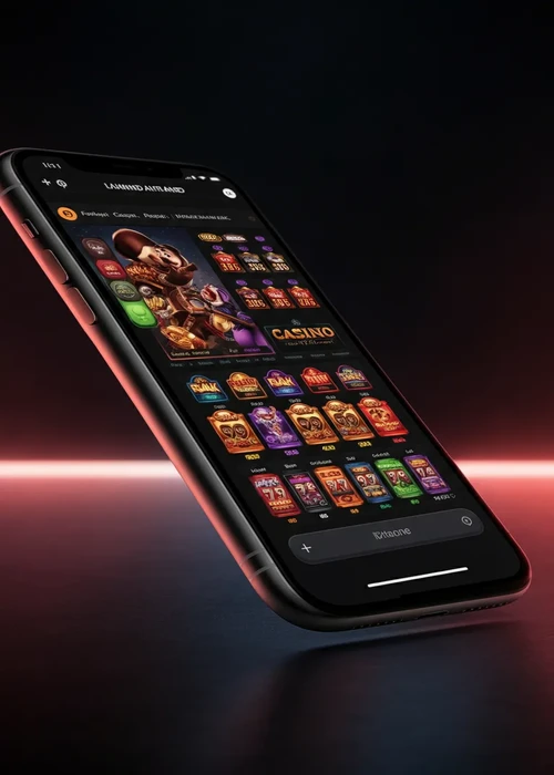 Een overzicht van het Nix Bet Casino platform met diverse gokkasten en een promotiebanner voor het VIP-programma.